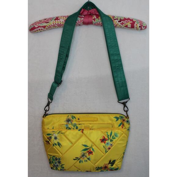Lug Flare Crossbody Bag in Bouquet Yellow with Adjustable / Removable Strap - Picture 2 of 16